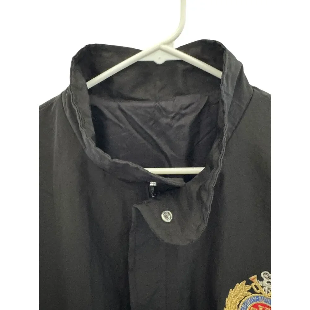 Vintage 1990s Identity Inc Horn Film Crew Bomber Jacket XXL